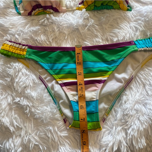 Raisins Colorblock Striped Bikini | Size XS - Picture 10 of 11